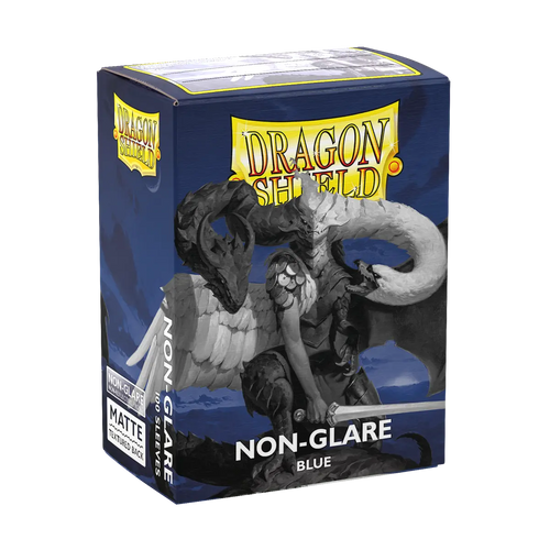 Dragon Shield: Matte Non-Glare Sleeves (100) - Blue
