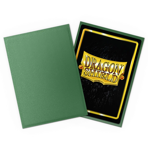 Dragon Shield: Matte Non-Glare Sleeves (100) - Forest Green