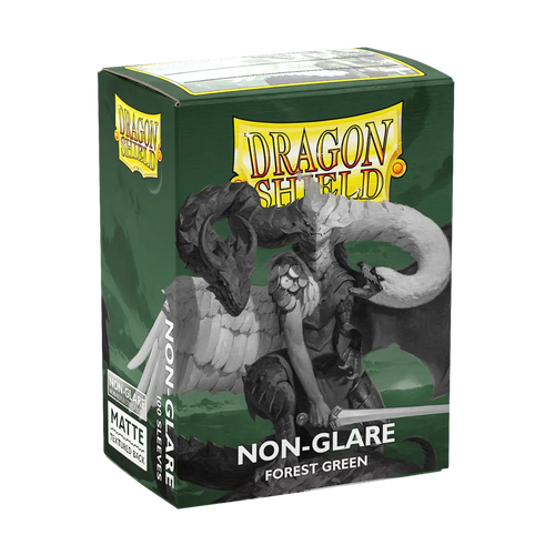 Dragon Shield: Matte Non-Glare Sleeves (100) - Forest Green