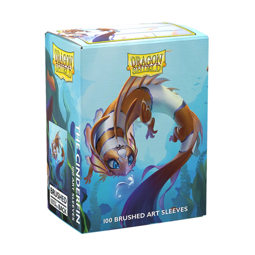 Dragon Shield: Brushed Art Sleeves (100 Standard Size) - The Cinderfin