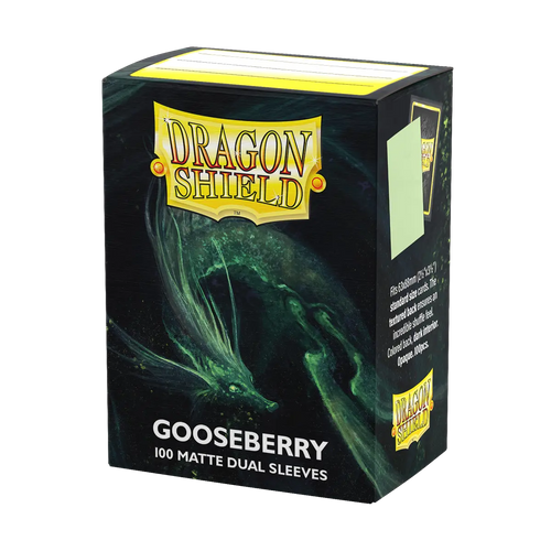 Dragon Shield: Dual Matte Sleeves (100) - Gooseberry