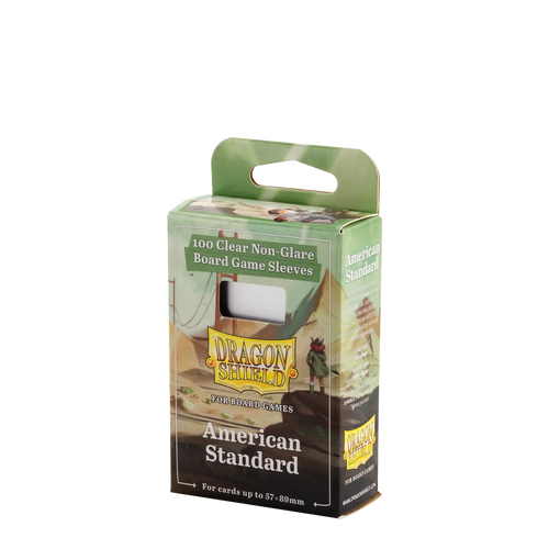 Dragon Shield Board Game Sleeves - American Standard (100 Sleeves)