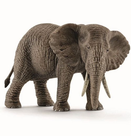 Schleich: Afrikansk Elefant Hun - Plastikfigur