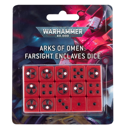 Warhammer 40k: Arks of Omen - Farsight Enclaves - Dice Set