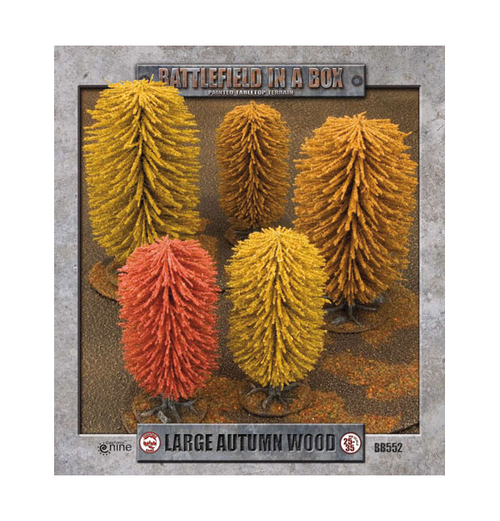 Battlefield in a box: Large Autumn Wood (30mm)