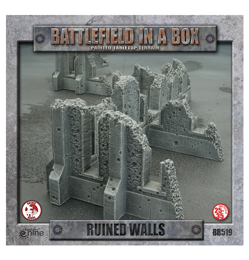 Battlefield in a box: Ruined Walls
