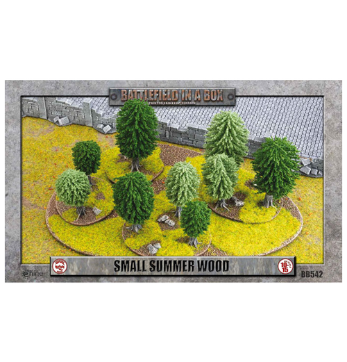 Battlefield in a Box: Small Summer Wood (15 mm)
