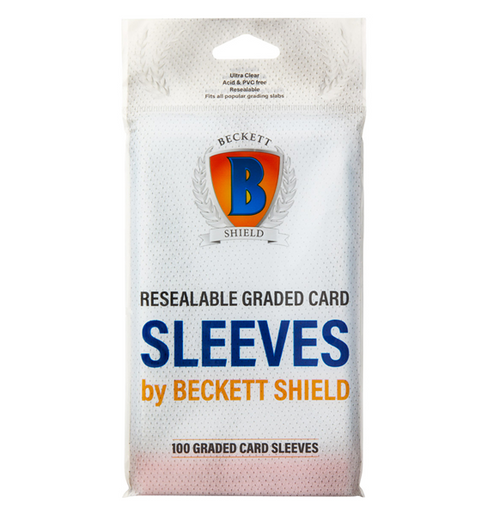 Beckett Shield: Graded Card Sleeves (100)