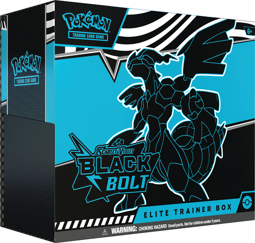 Pokemon Scarlet & Violet 10.5 - Black Bolt - Elite Trainer Box Zekrom