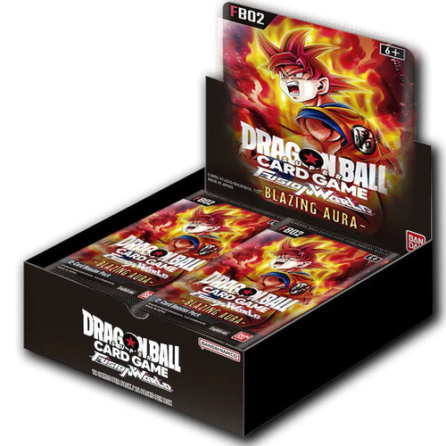 Dragon Ball Super Card Game: Fusion World Blazing Aura FB02 - Booster Display