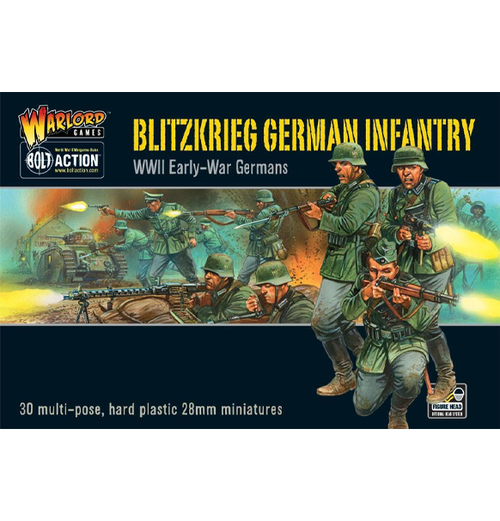 Bolt Action: Blitzkrieg! German Infantry (Eng)