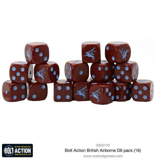 Bolt Action: British Airborne - D6 Dice Set (Eng)