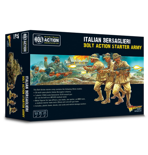 Bolt Action: Italien Bersaglieri - Starter Army (Eng)