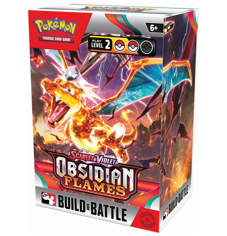 Pokemon Scarlet & Violet 3 - Obsidian Flames - Prerelease Pack/Build & Battle Box