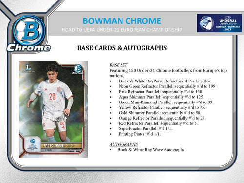 Topps Bowman Chrome U21 EURO 2023 - Lite Box