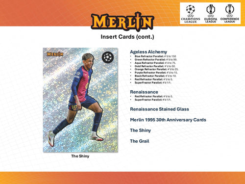 Topps Merlin Chrome UEFA 2024/25 - Hobby Box