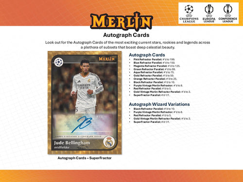 Topps Merlin Chrome UEFA 2024/25 - Hobby Box