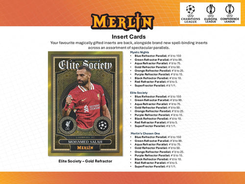 Topps Merlin Chrome UEFA 2024/25 - Value Box