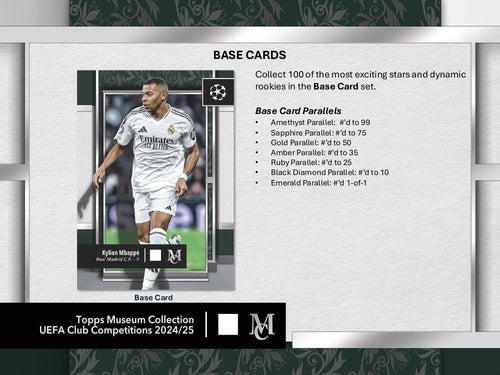 Topps Museum Collection UEFA Club Competitions 2024/25 - Hattrick box