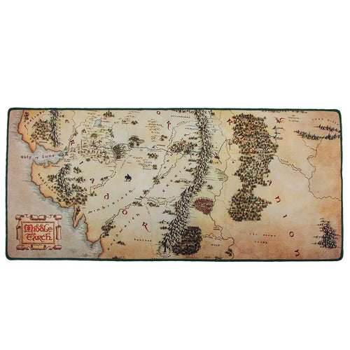 Desk Mat: Middle-earth Map - The Lord of the Rings