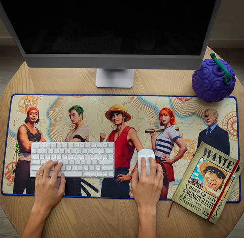 Desk Mat: Straw Hat Crew - One Piece Netflix