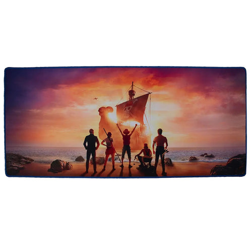 Desk Mat: Going Merry & Straw Hat Crew - One Piece Netflix