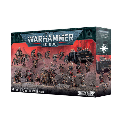 Warhammer 40k: Chaos Space Marines - Hellforged Warband - Battleforce