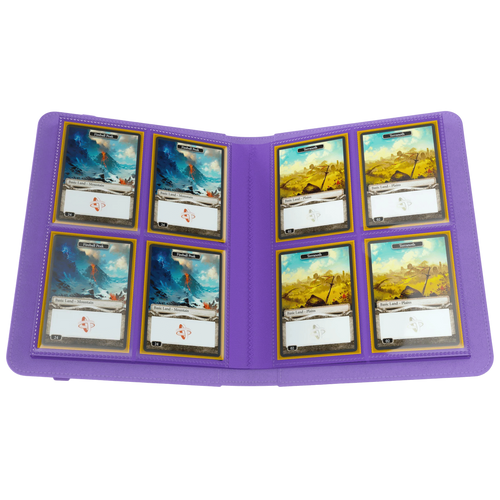 Gamegenic: Prime 8-Pocket Album - Purple