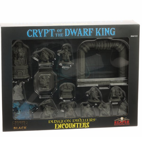 Reaper Bones Black: Crypt of the Dwarf King - Boxed Set