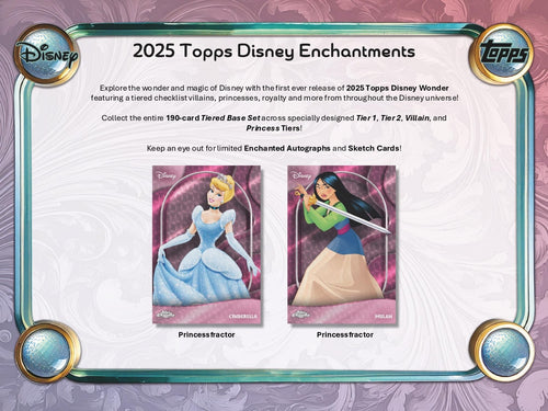 Topps Disney Wonder 2025 - Hobby Box