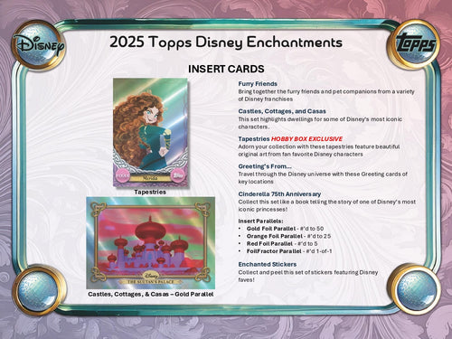 Topps Disney Wonder 2025 - Fat Pack