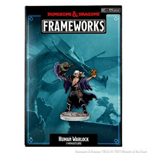 Dungeons & Dragons: 5th Ed. - Frameworks - Human Warlock Male