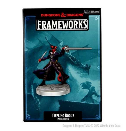 Dungeons & Dragons: 5th Ed. - Frameworks - Tiefling Rogue Female