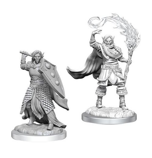Nolzur's Marvelous Miniatures - Elf Cleric Male
