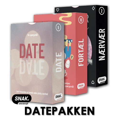 DATEPAKKEN - Samtalespil fra SNAK