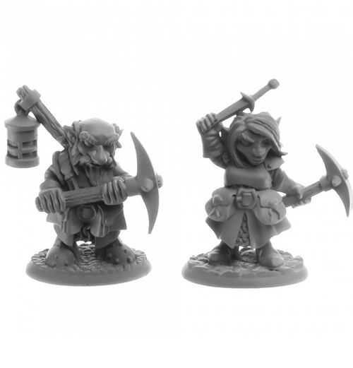 Reaper Legends: Deep Gnome Heroes (2 stk)