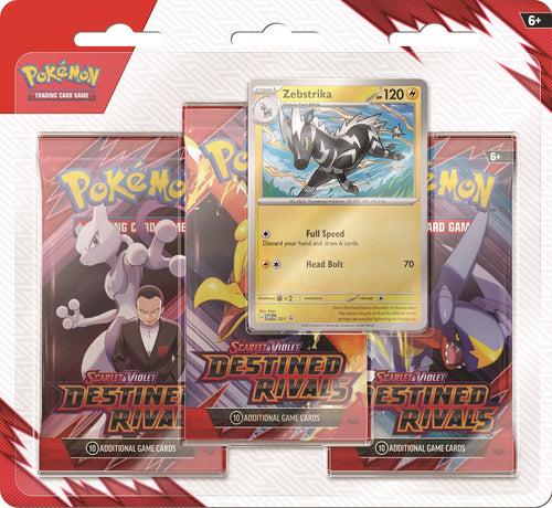 Pokemon Scarlet & Violet 10 - Destined Rivals - Triple Booster Blister