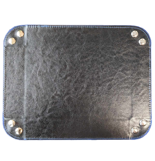 Rectangular Folding Dice Tray - Blue