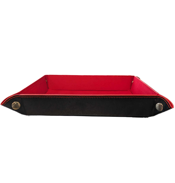 Folding Dice Tray - Red