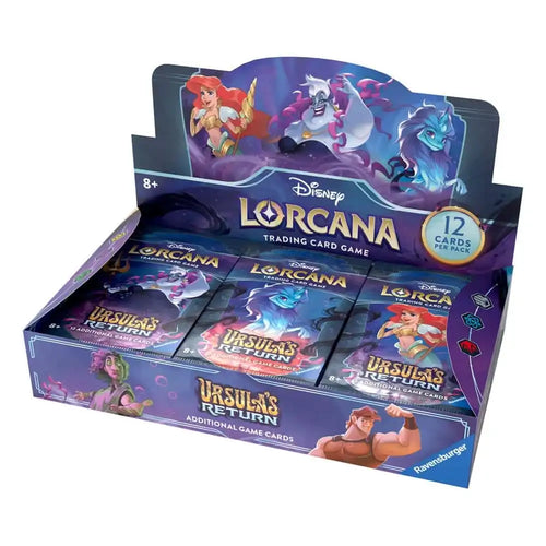 Disney Lorcana: Chapter 4 Ursulas Return - Booster Display