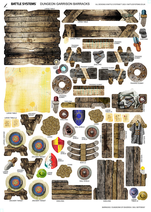 Battle Systems - Dungeon Garrison