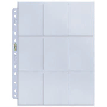 Ultra PRO PAGE, 9PKT 11-HOLE PLAT (50)