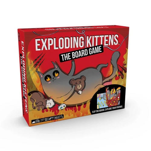 Exploding Kittens: The Board Game (Dansk)