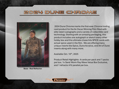 Topps Chrome Dune 2024 - Value Box