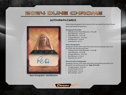Topps Chrome Dune 2024 - Value Box