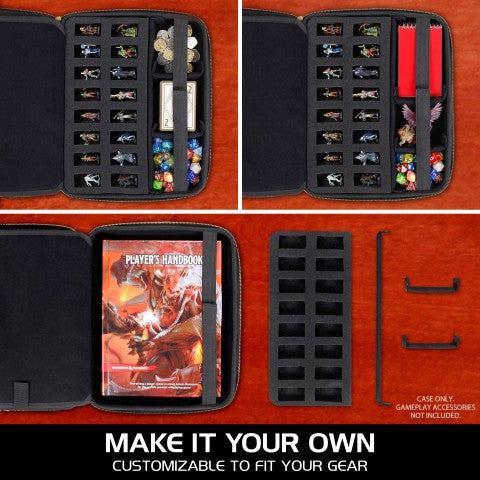 Enhance Tabletop RPG Organizer Case (Black)