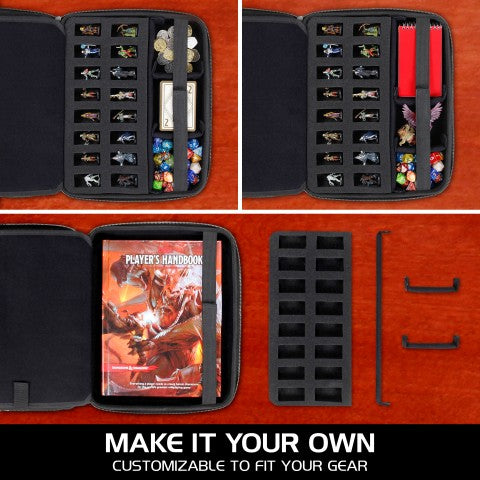 Enhance Tabletop RPG Organizer Case Collectors Edition (Black)