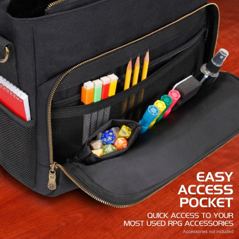 Enhance Tabletop RPG Player's Bag (Black)