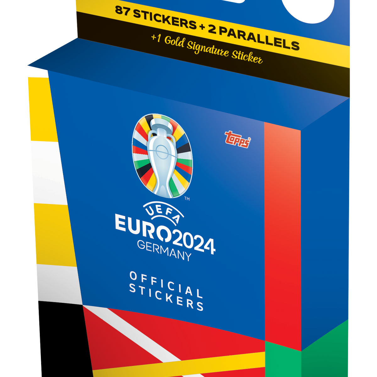 Topps EURO 2024 Stickers Mega Eco Box Spilforsyningen