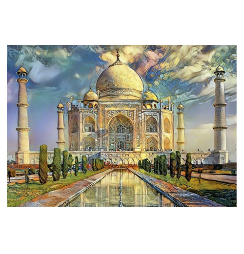 Educa: Taj Majal - 1000 (Puslespil)